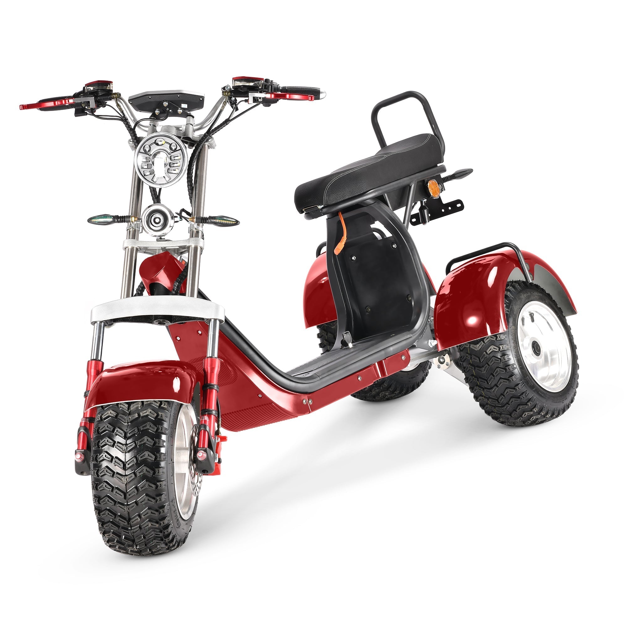 SoverSky | T7.4 Swinging Electric Trike | Dual 2000W 60V 40Ah