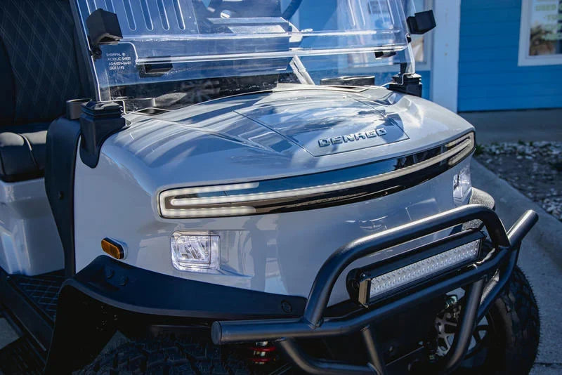 White 2025 Denago EV Rover XXL Golf Cart for Sale