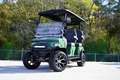 Green 2025 Denago EV Rover XL Golf Cart for Sale