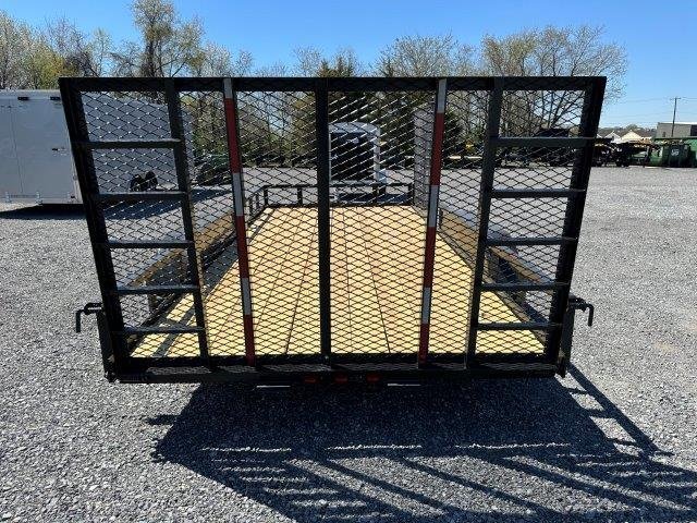 Carry-On 7 x 16 Landscape Utility Trailer – Side ATV Ramp