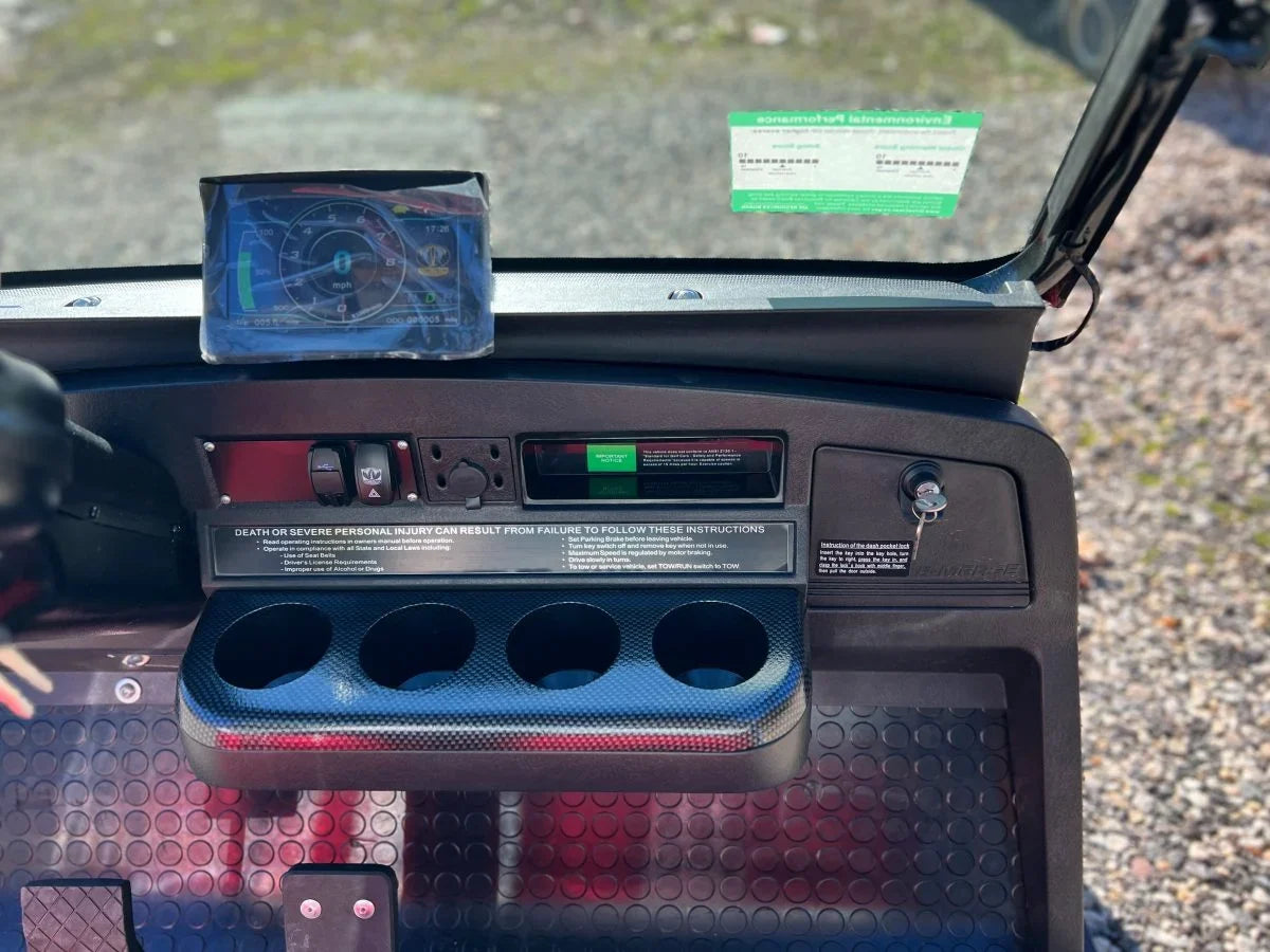 Red 2023 Tomberlin E2 SS Coupe Golf Cart for Sale