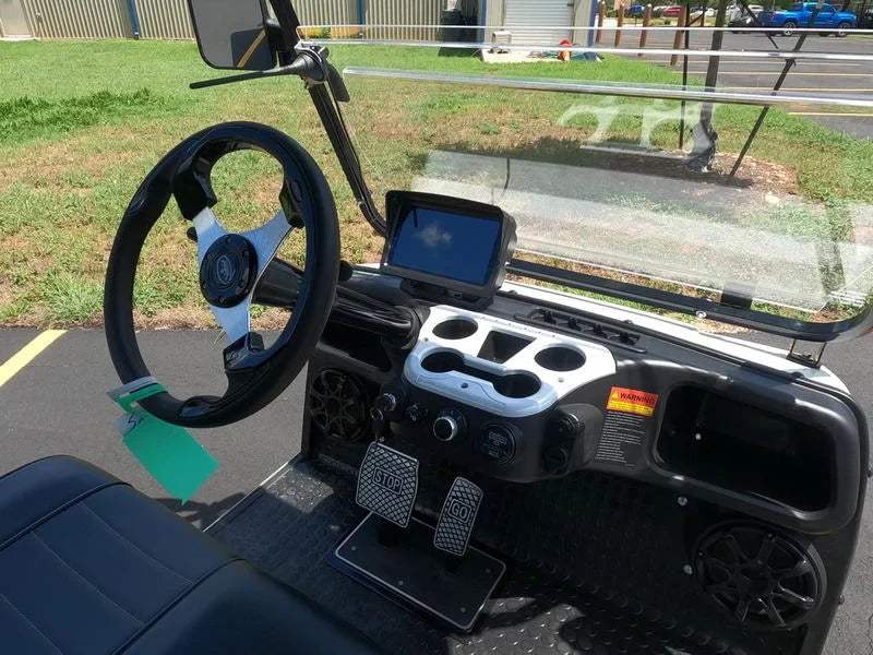 White 2024 EVolution Carrier 6 Plus Golf Cart For Sale