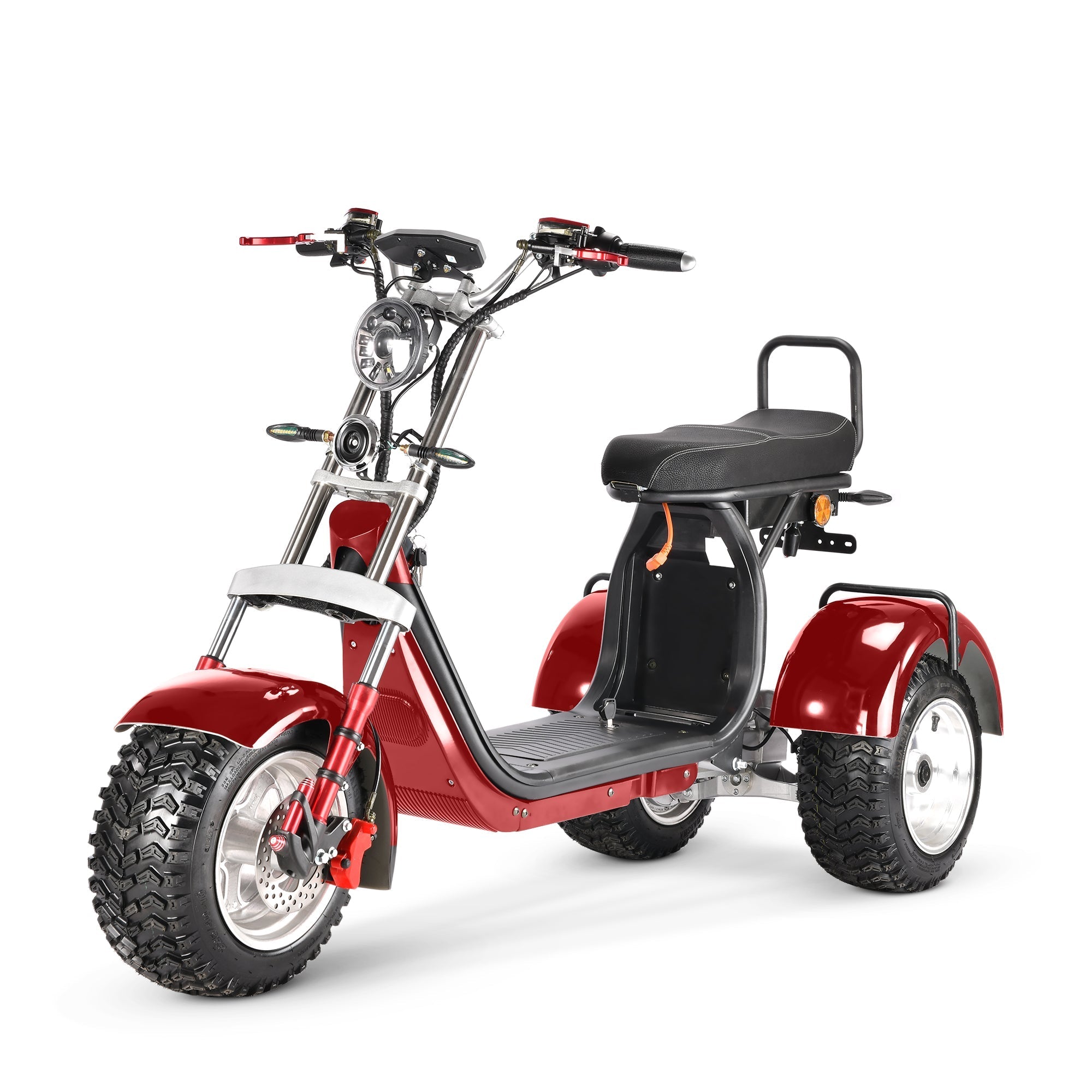 SoverSky | T7.4 Swinging Electric Trike | Dual 2000W 60V 40Ah
