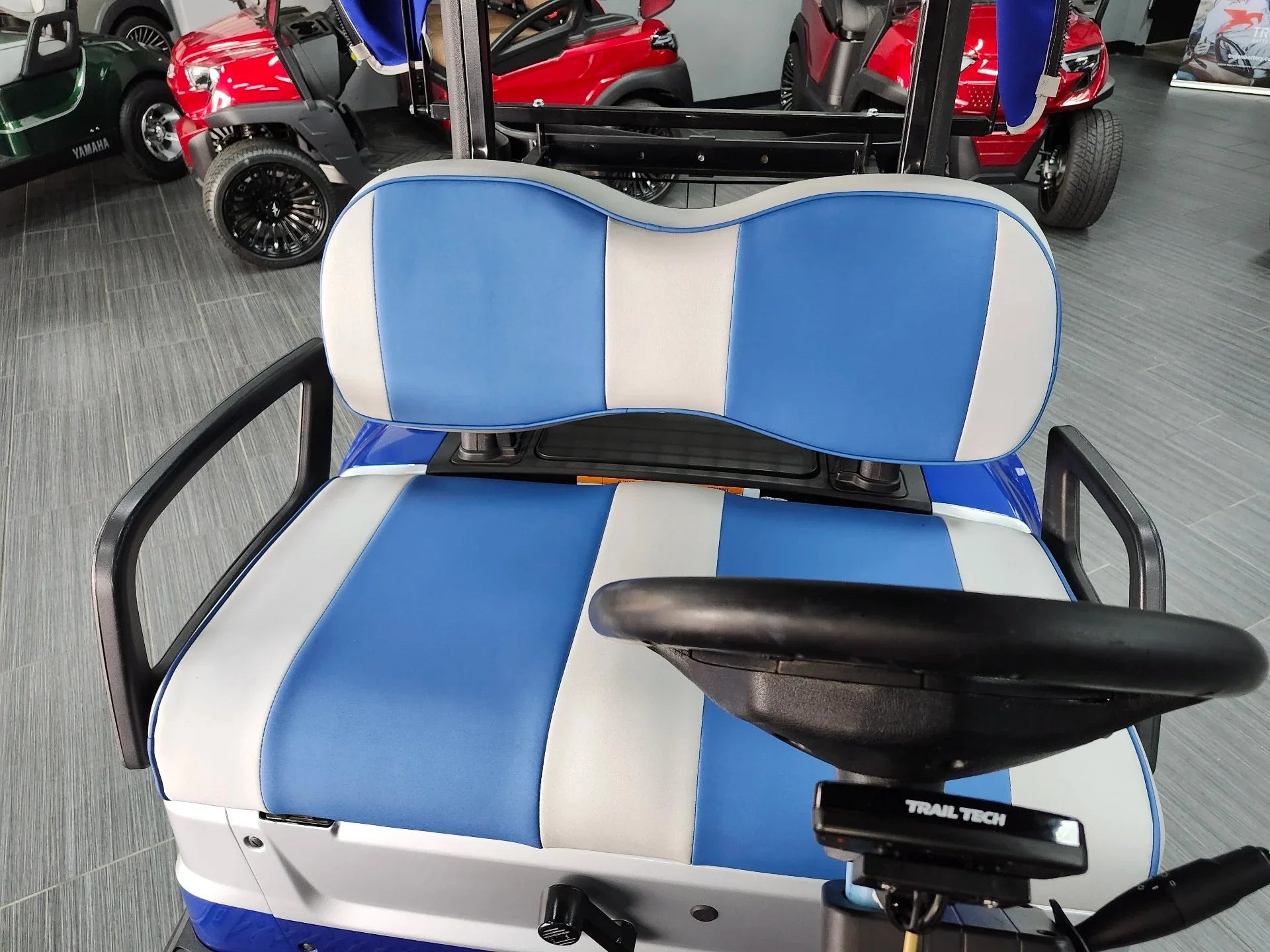 Blue 2021 Yamaha Drive 2 QuieTech EFI Golf Cart for Sale