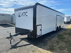 ATC 8.5 x 28 Aluminum Enclosed Car Trailer – ROM 450