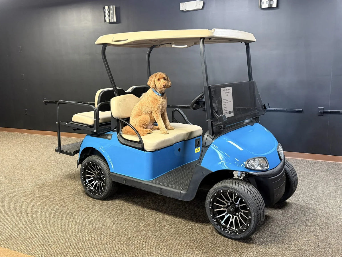 2020 RXV Elite Lithium E-Z-GO Golf Cart for Sale (Blue)