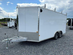 Cargo Pro 8.5 x 16 Aluminum Enclosed V-Nose Trailer – 10K GVW Upgrade
