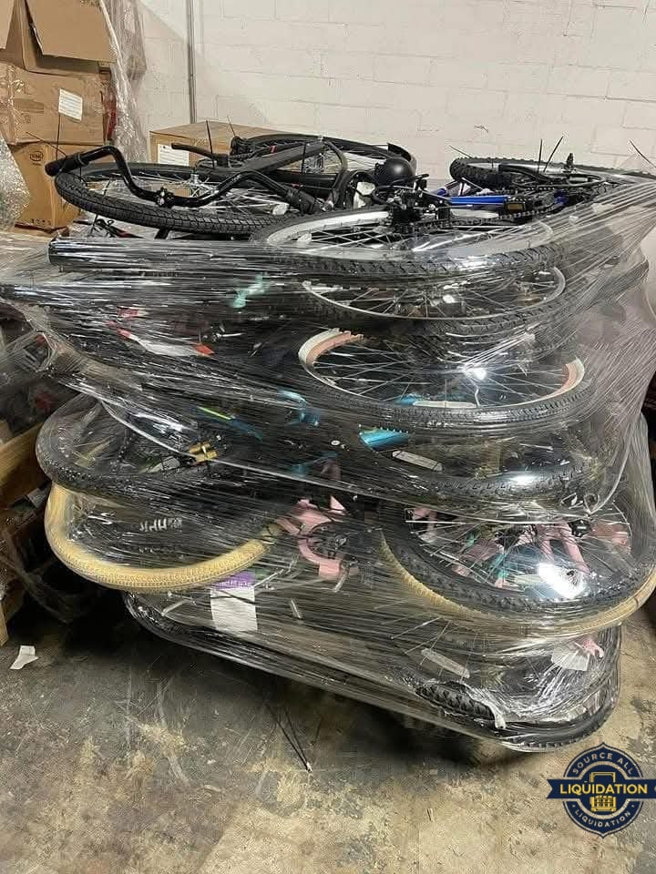 Mixed New Bicycle Pallets