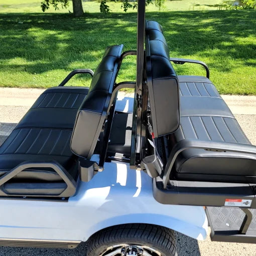 2024 Evolution 48v Lithium Electric Golf Cart with Custom Rims & Flip Seat