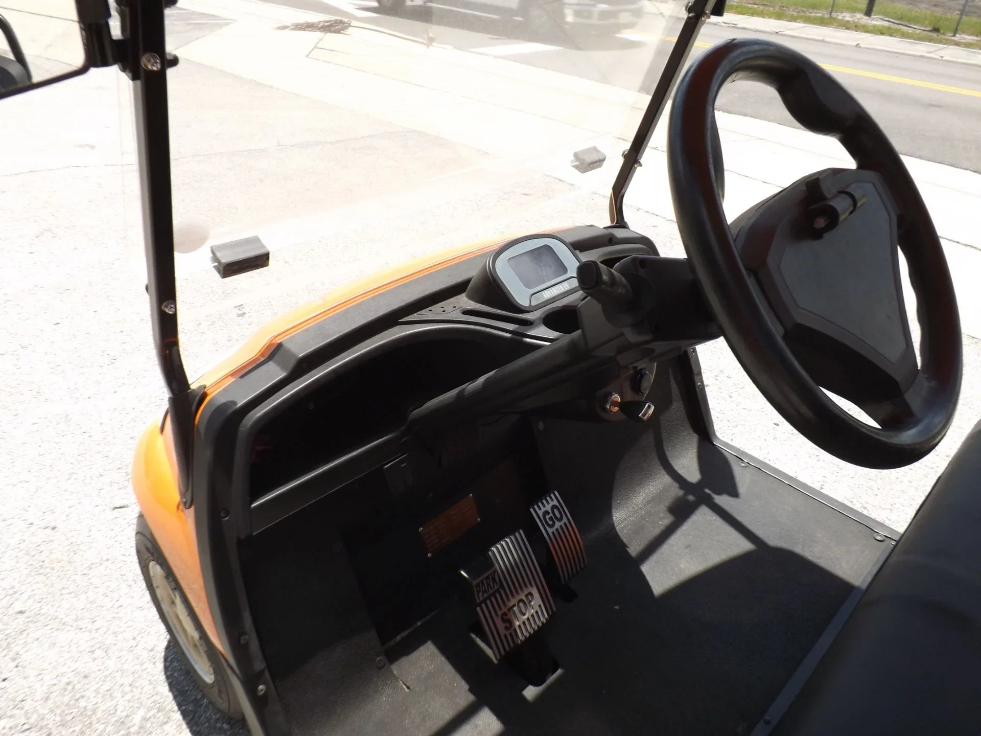 Orange 2022 Advanced EV AEV 2 Golf Cart for Sale