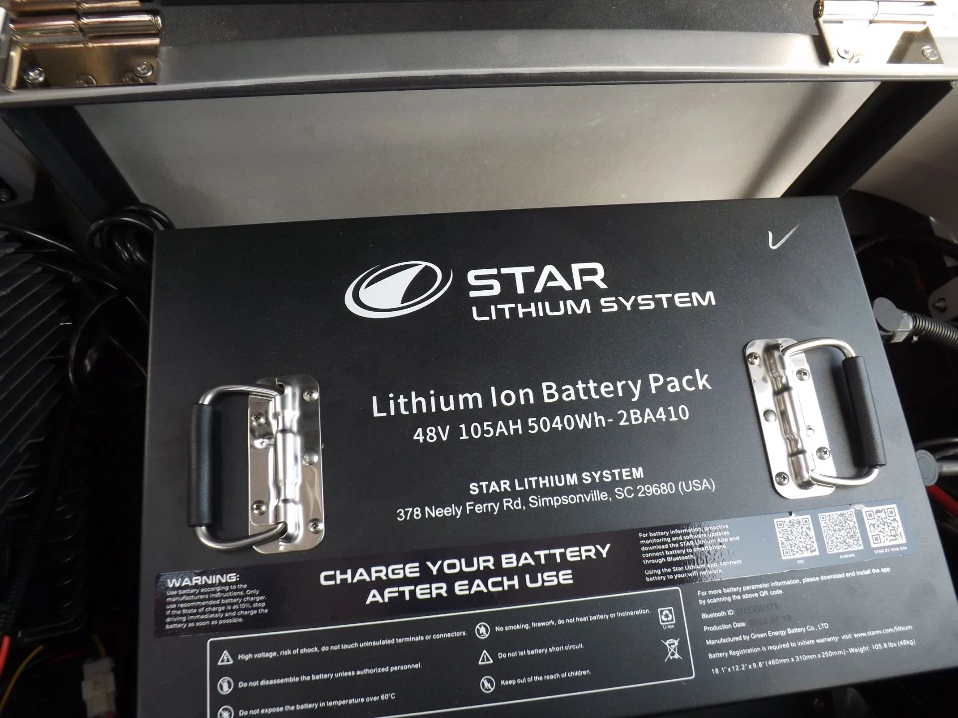 2024 Star EV SIRIUS 2+2 Lifted Lithium Golf Cart for Sale