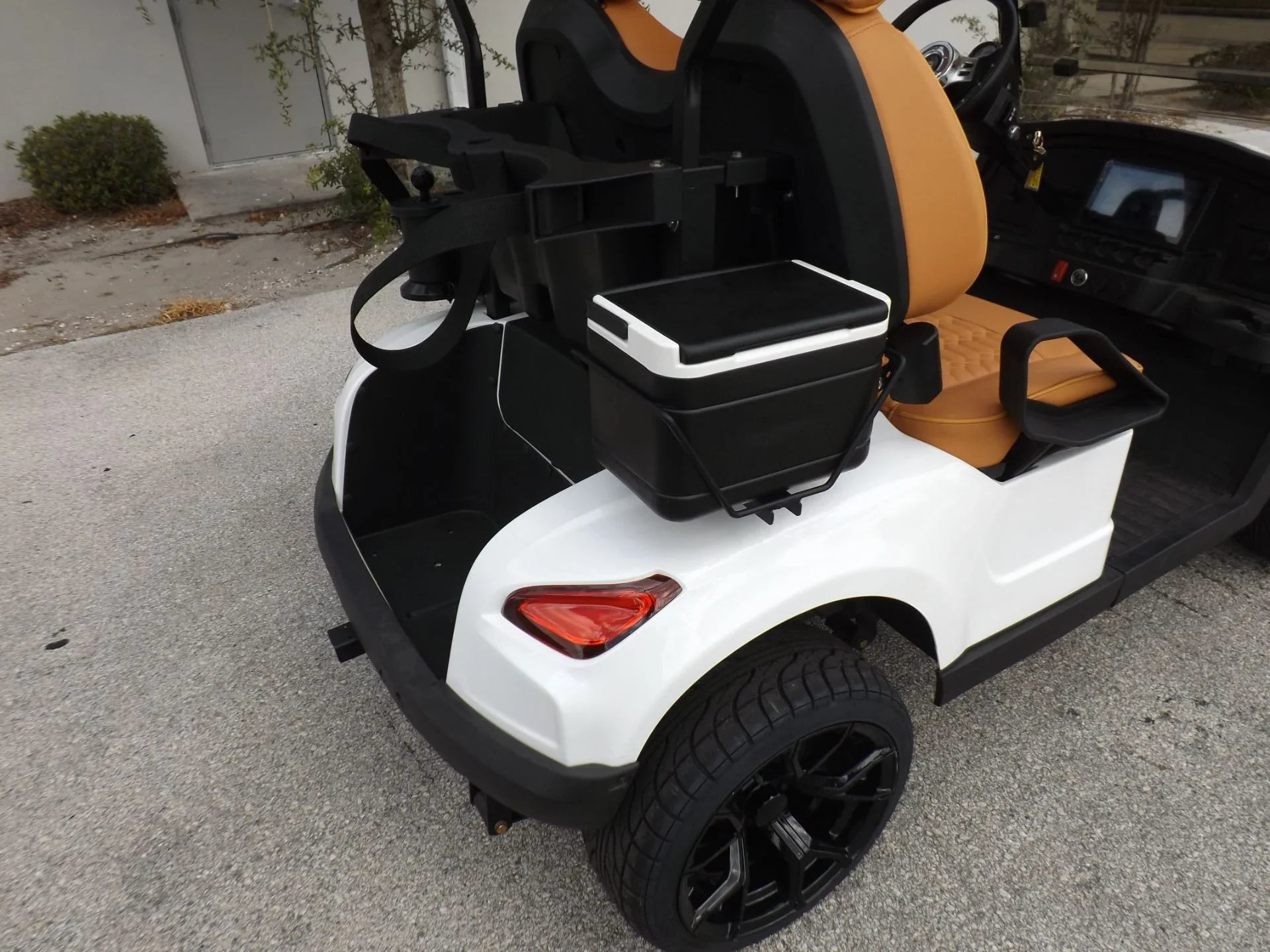 White 2024 GORILLA G2 LI 2 Pass Lithium Golf Cart for Sale