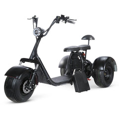 SoverSky T7.0 Electric Golf Trike | 2000W Fat Tire - Black