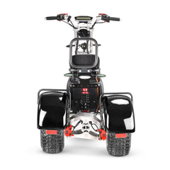 SoverSky | T7.4 Swinging Electric Trike | Dual 2000W 60V 40Ah