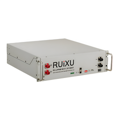 RUiXU | 51.2V 100Ah (5.12kWh) Server Rack-Mounted 3U Battery | 10-Year Warranty | RX-LFP48100
