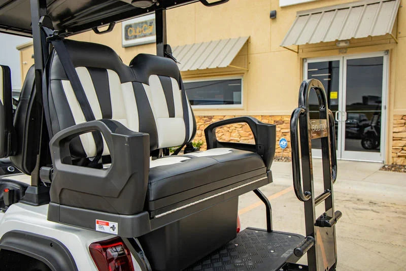 White 2024 EVolution D5 Maverick 2+2 Golf Cart for Sale