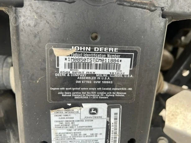 2013 John Deere Gator RSX 850i 4x4 Gas For Sale