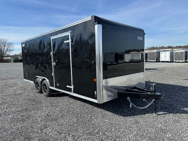 Car Mate 8.5 x 20 Enclosed Car Hauler – Escape Door