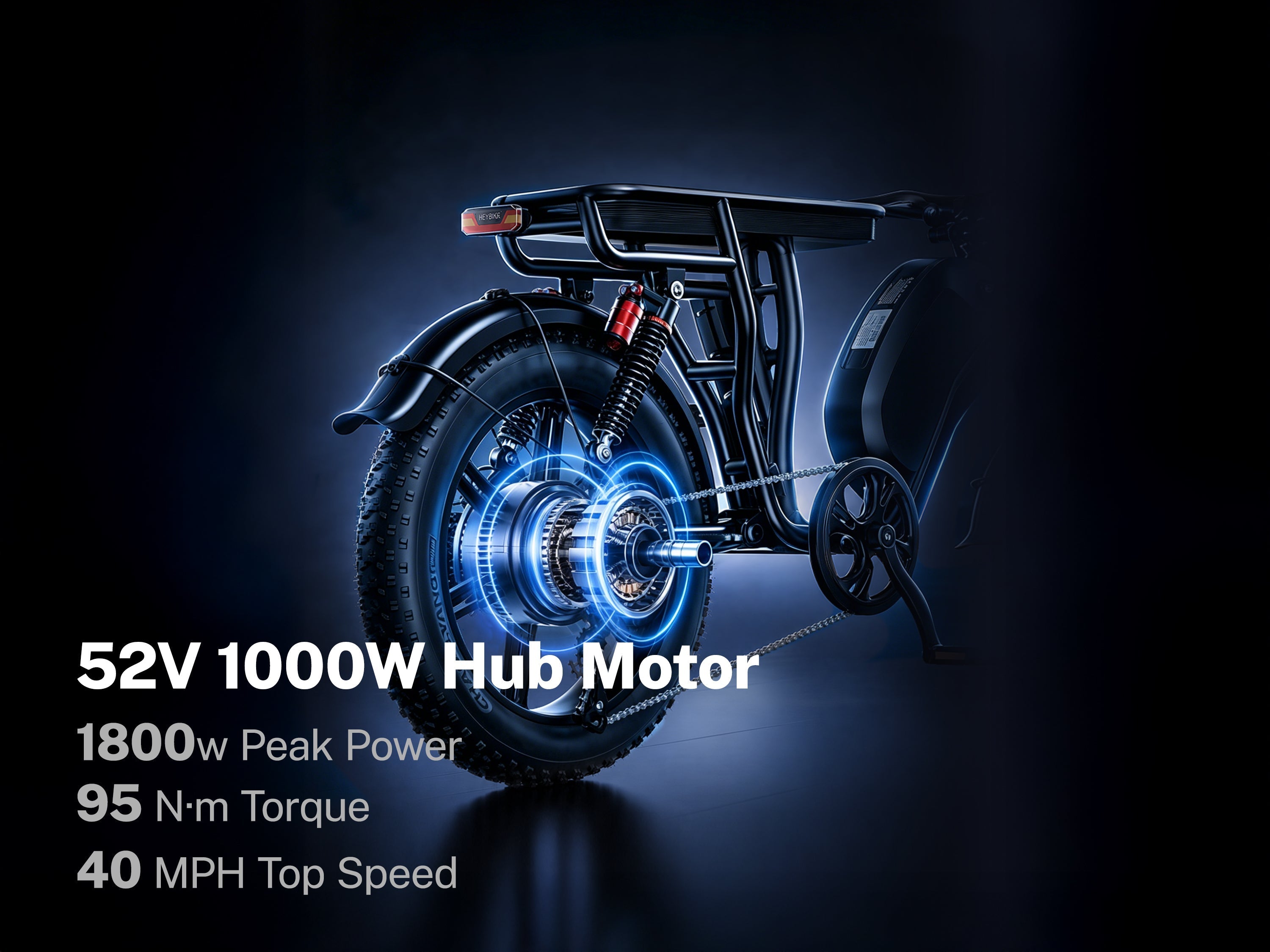 Heybike | Saturn Moped-Style Long-Range Utility E-Bike