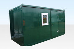 4.3m X 2.3m Flat Packed Office Cabin
