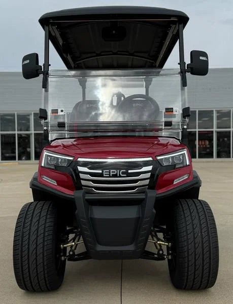 Red 2025 Epic E40FX Golf Cart for Sale