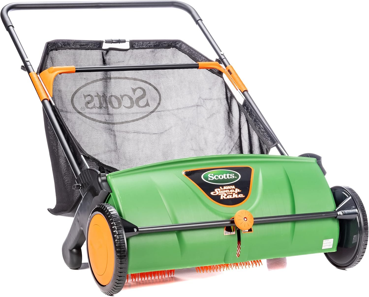 Scotts 26 in. Push Lawn Sweeper LSW70026S, Black/Green