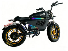 SoverSky | | Black Warrior Pro Electric Fat Tire Bike | 3000W 60V 50Ah