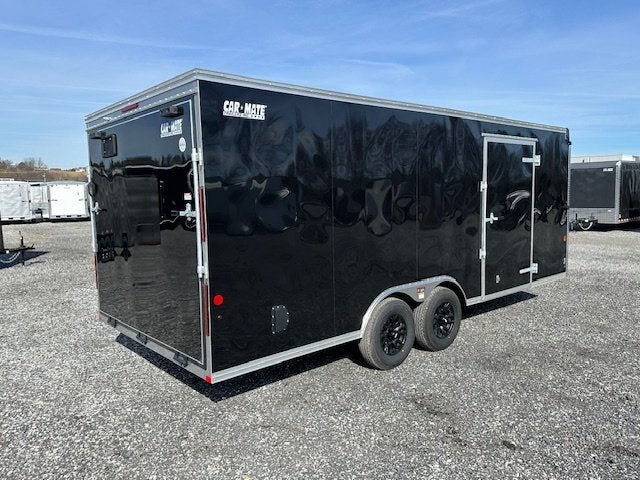 Car Mate 8.5 x 20 Enclosed Car Hauler – Escape Door