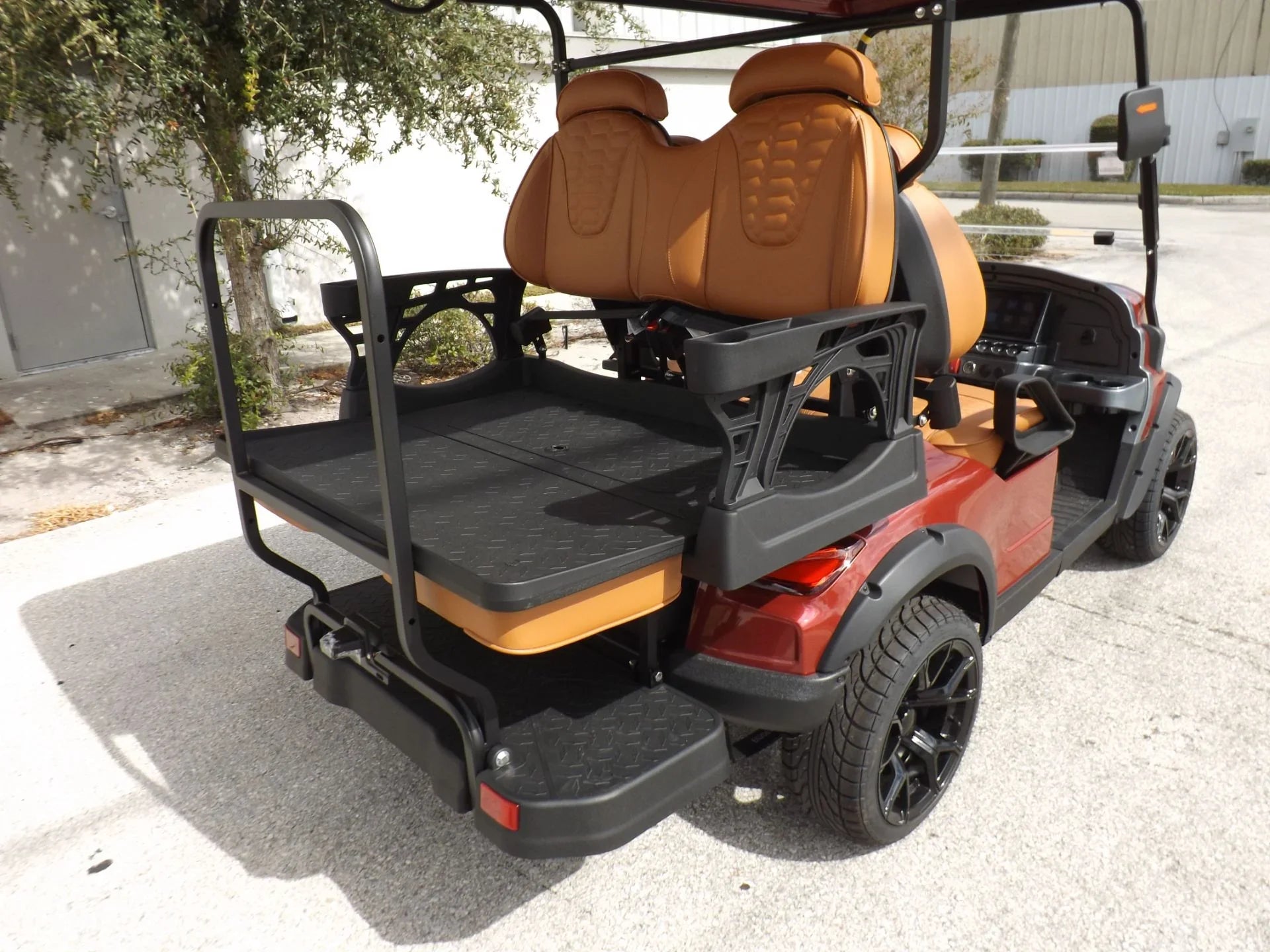 Red 2024 GORILLA G4 LI 4 Pass Lithium Golf Cart for Sale