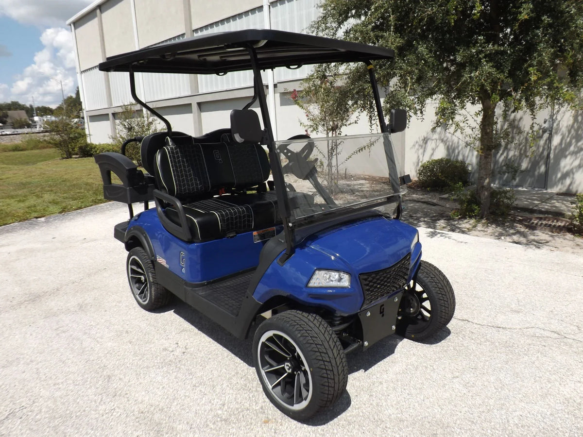 Blue 2023 HONOR LSV 2+2 G1 Lifted Lithium Golf Cart for Sale