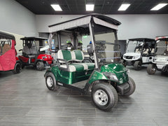 Green 2021 Yamaha Drive 2 QuieTech EFI Golf Cart for Sale