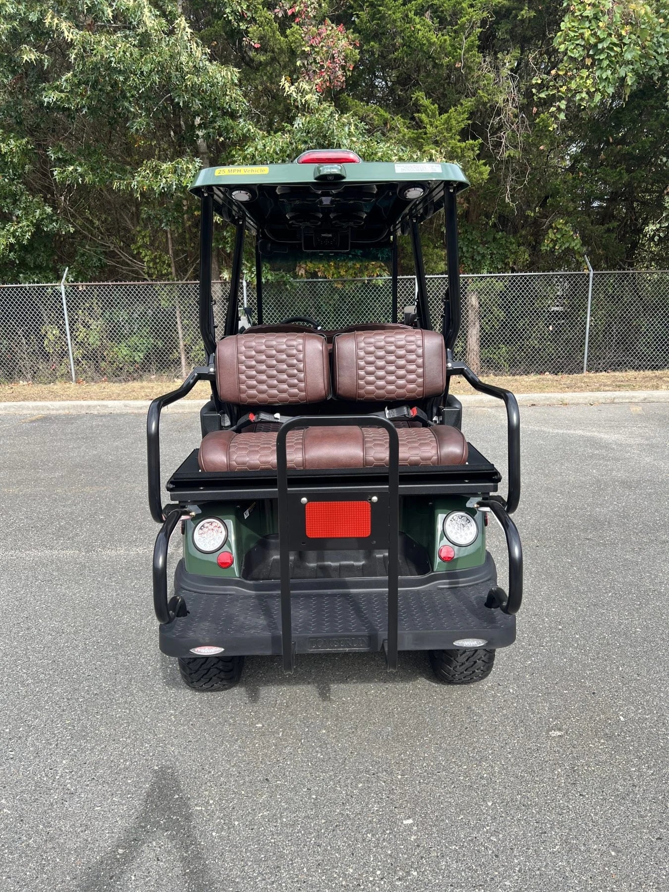 Green 2023 Tomberlin E4 Ghosthawk Defender Golf Cart for Sale