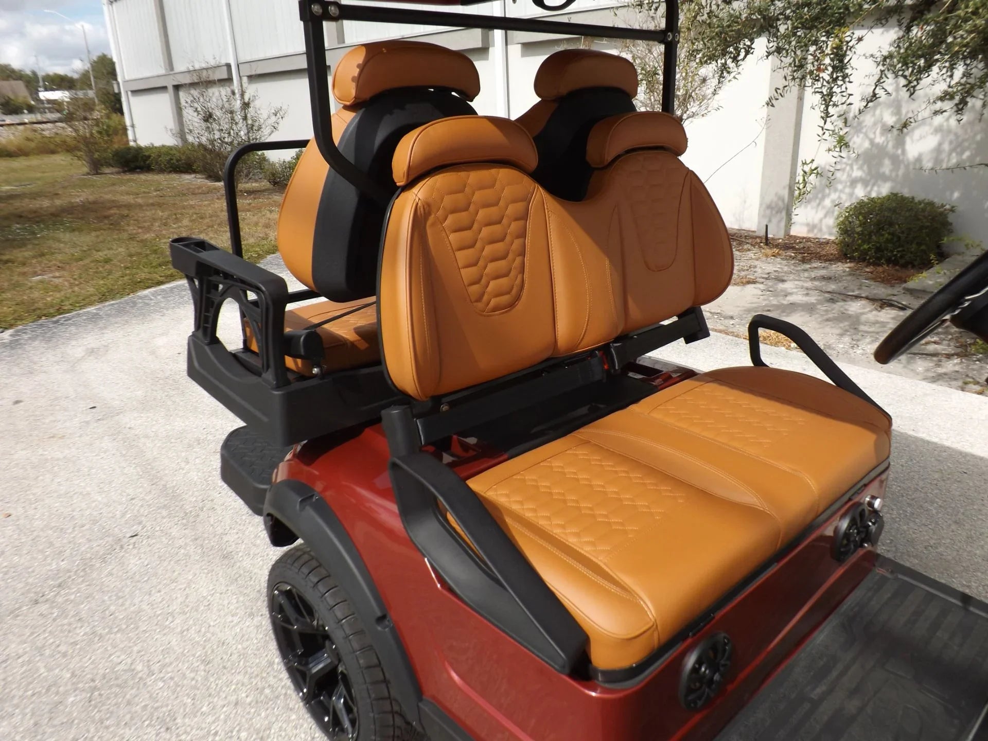 Red 2024 GORILLA G4 LI 4 Pass Lithium Golf Cart for Sale