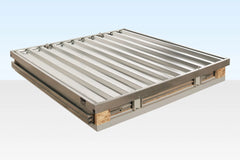 (2m) Flat Pack Metal Store