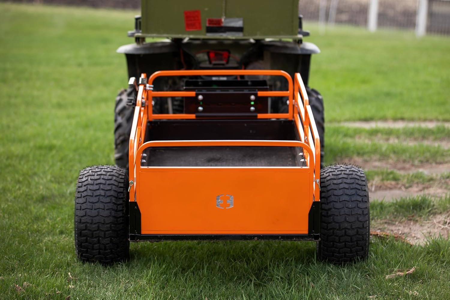 Impact Implements 1500 lb Utility Cargo Trailer with Pivot Dump for ATV, UTV, and Lawn Tractor