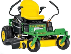 John Deere Z345M 42 in. 22 HP Gas Dual Hydrostatic Zero-Turn Riding Mower Bagger Included