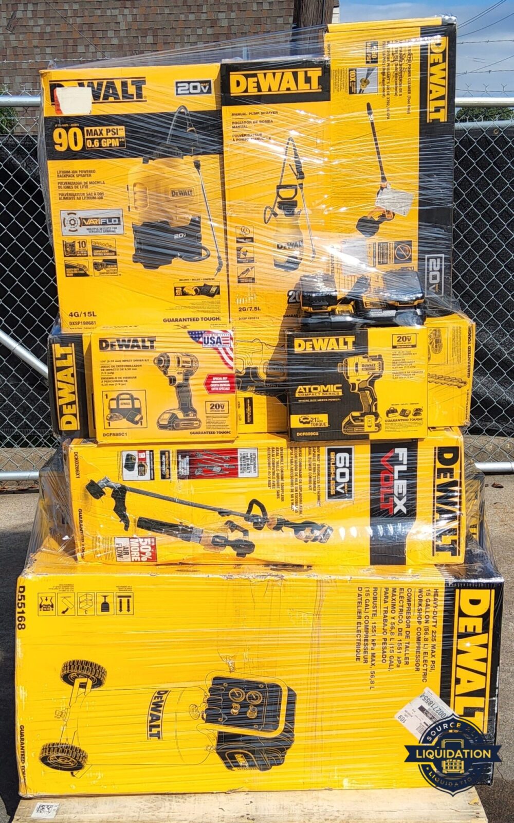 DeWalt Tool Pallet
