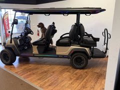 2026 Epic E60FX Champagne Golf Cart for Sale