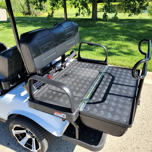 2024 Evolution 48v Lithium Electric Golf Cart with Custom Rims & Flip Seat