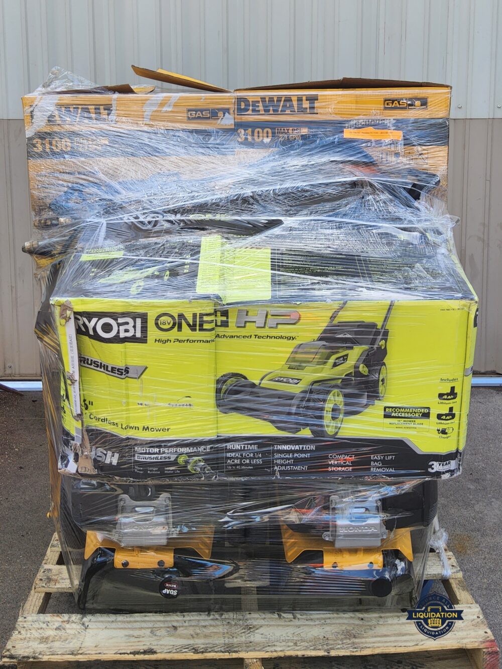 Ryobi Power Tool pallets