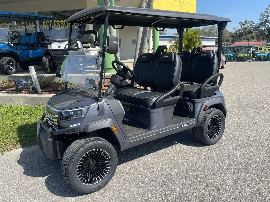 2026 E40FX Lithium Epic Street Legal Golf Cart for Sale