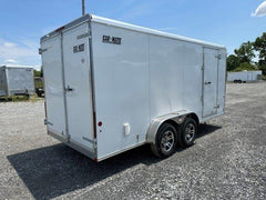Car Mate 7 x 16 Enclosed Cargo Trailer – Barn Doors