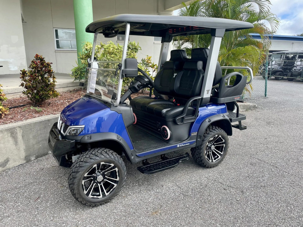 2026 Explorer 2+2 Tara Golf Cart for Sale (Electric Blue)