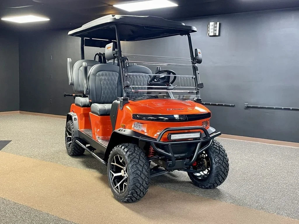 2026 EV Rover XL Denago Golf Cart for Sale (Orange)