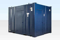2+1 Steel Toilet Cabin 12Ft x 9Ft