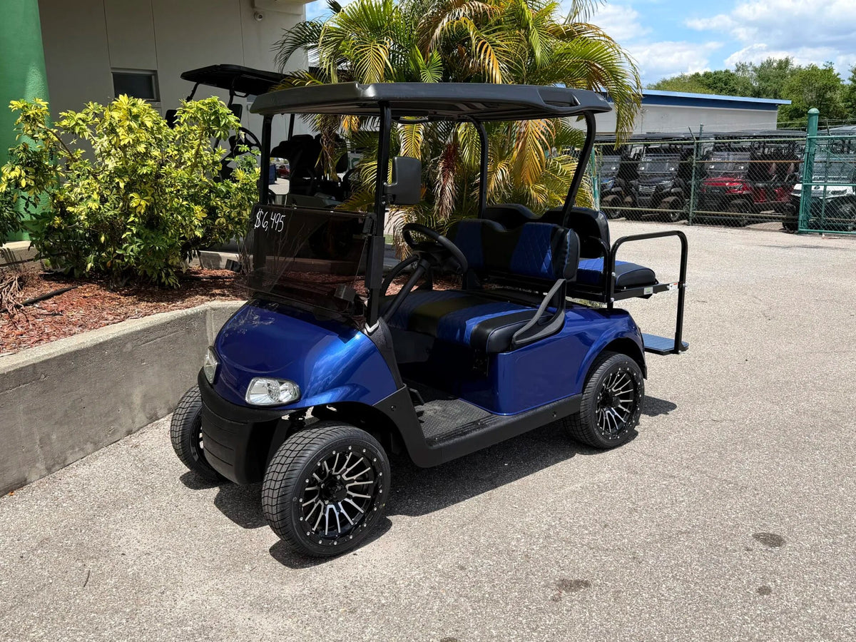 2020 E-Z-GO RXV Elite Lithium Golf Cart for Sale (Electric Blue)