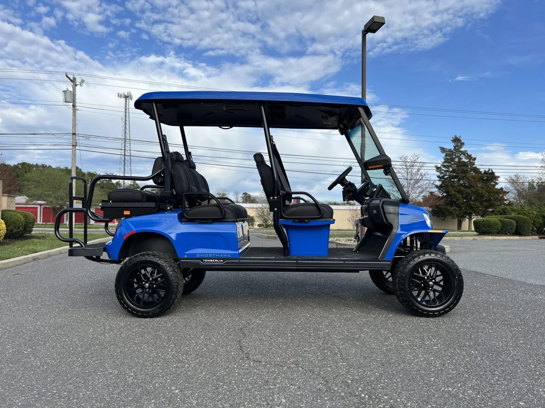 Blue 2024 Tomberlin Engage Ghosthawk Golf Cart for Sale