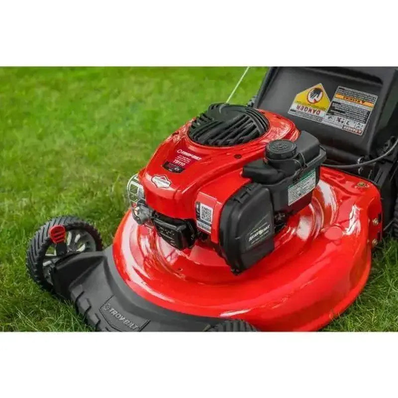 21in. 140cc Briggs & Stratton Self Propelled Gas Lawn Mower with Mulching Kit Included