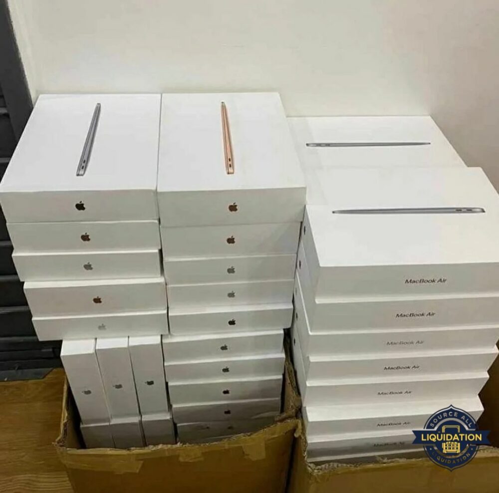 Apple MacBook Air (2020) Pallets – 50 Brand New Units