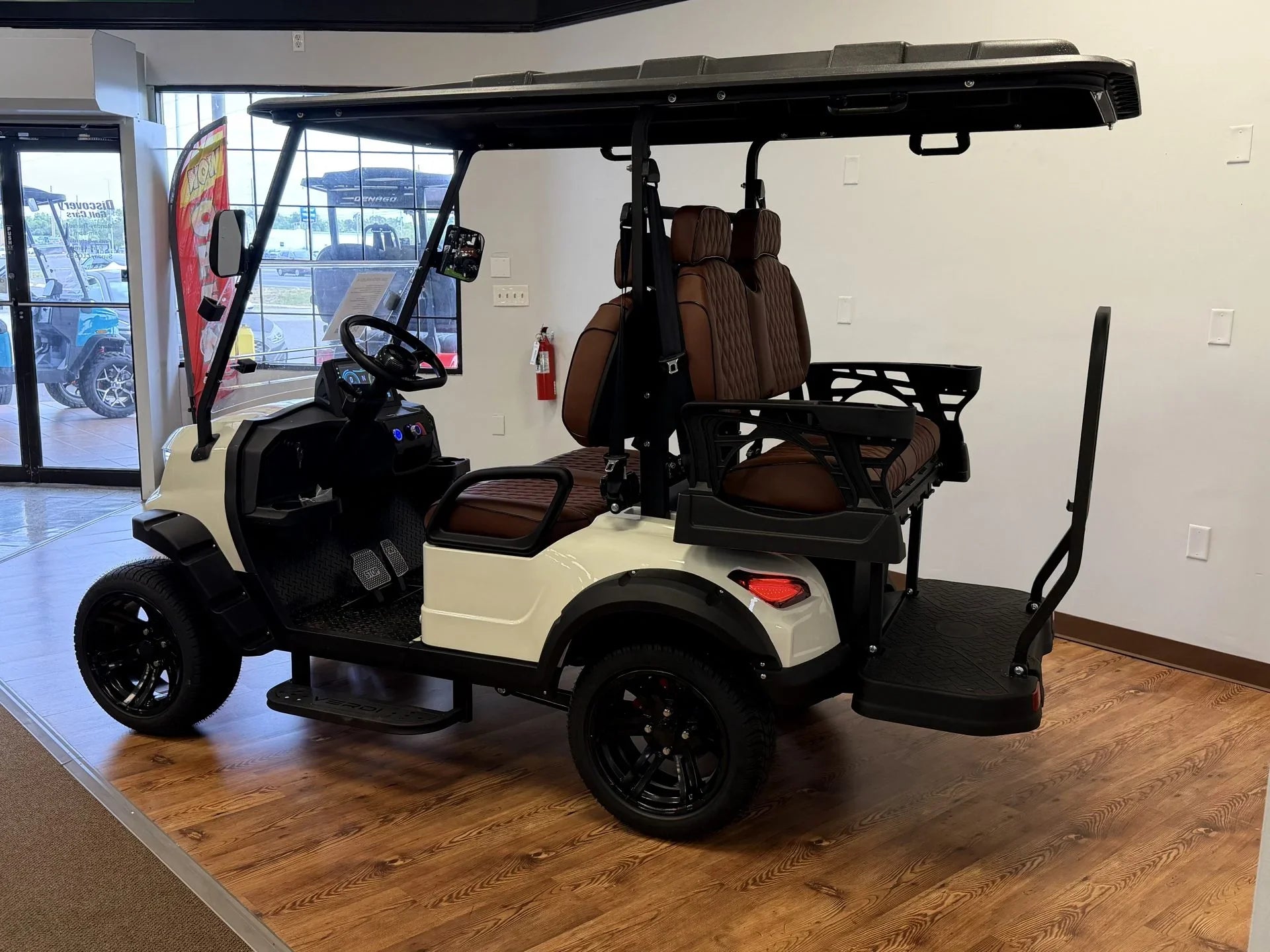 2026 Verdi Malibu S4 Golf Cart for Sale (White)